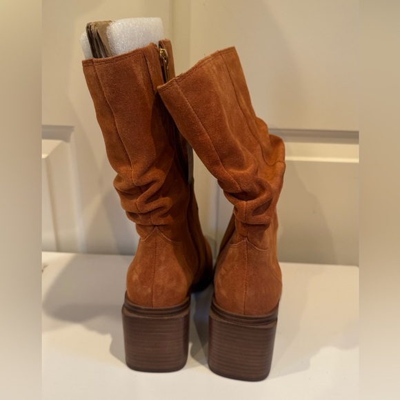 Vince Camuto Tan Heeled Boots - Picture 3 of 8